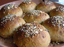 Dinkelkorn Brötchen-Varianten